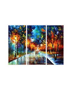 WINTER RAINY PARK - SET OF 3